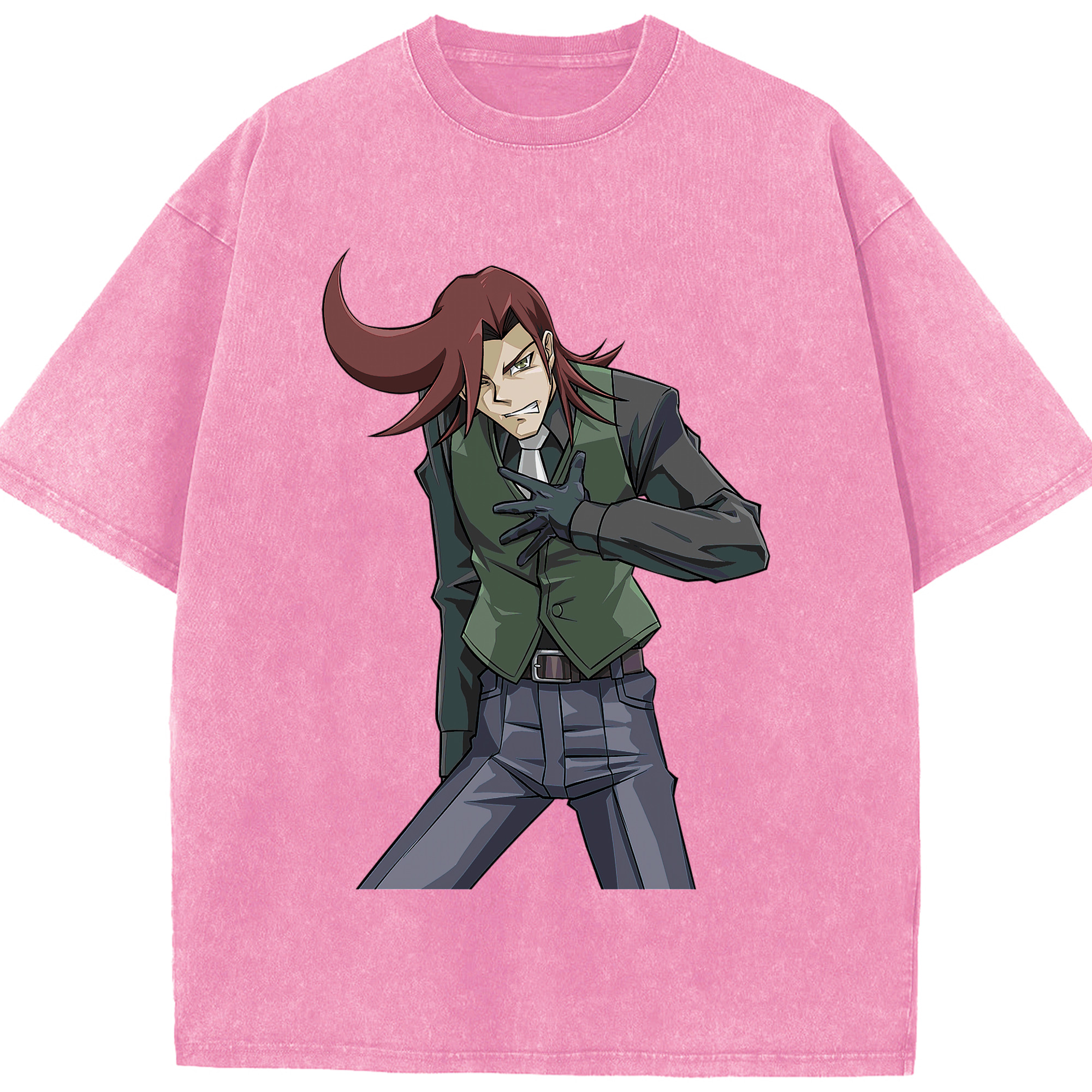 （画像用） 遊☆戯☆王 Yu-Gi-Oh! 綿100% ヴィンテージ風 半袖Tシャツ（フロントプリント）